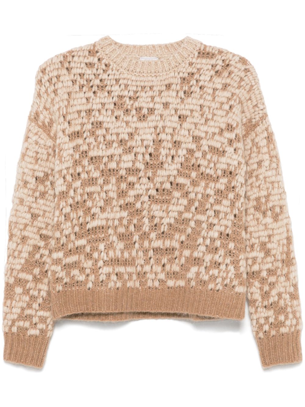 Peserico lurex-detail sweater - Neutrals von Peserico