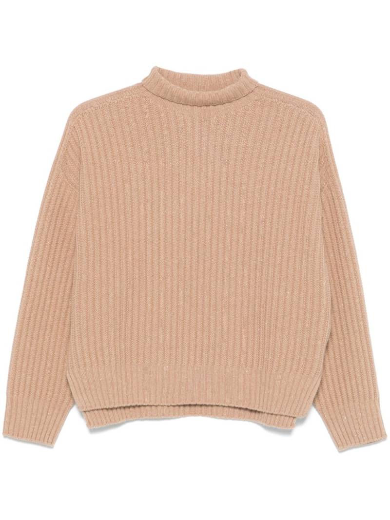 Peserico lurex sweater - Brown von Peserico