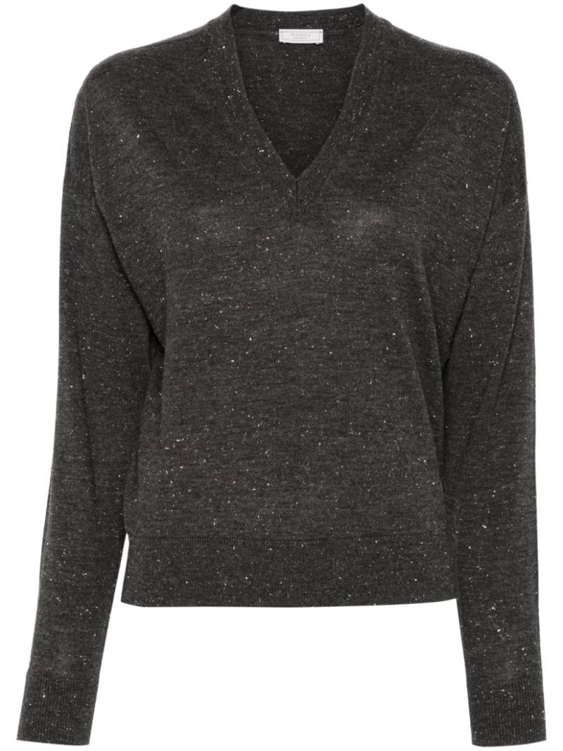 Peserico lurex sweater - Grey von Peserico