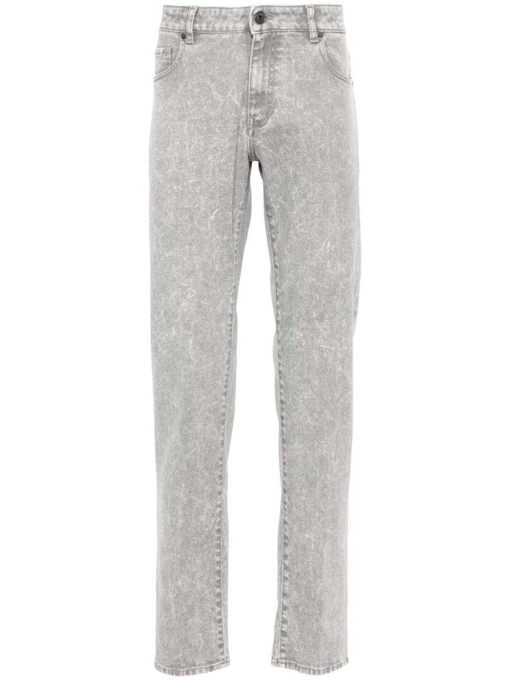 Peserico marbled regular jeans - Grey von Peserico