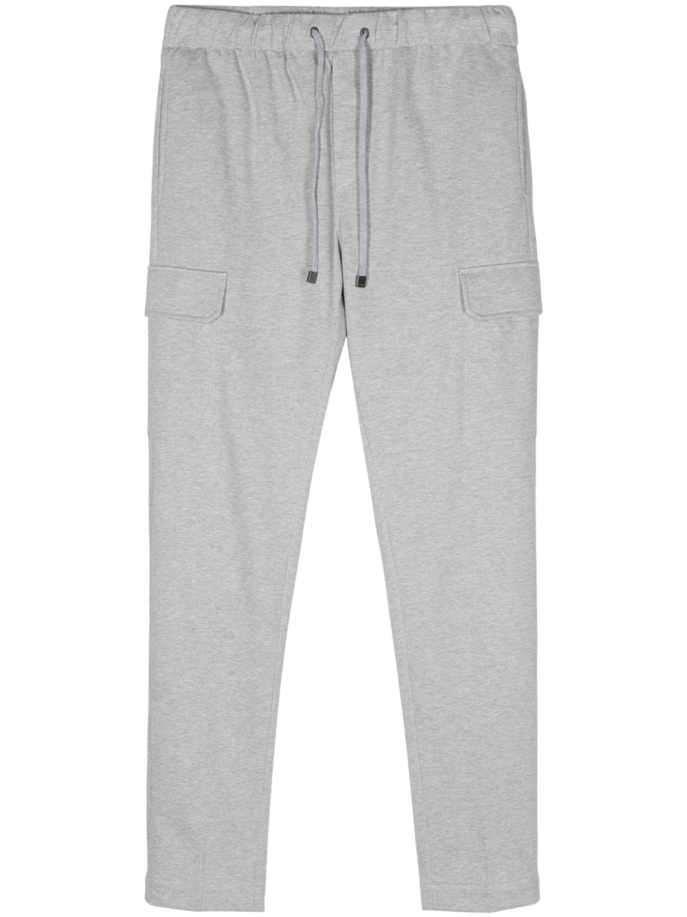 Peserico mélange-effect track pants - Grey von Peserico