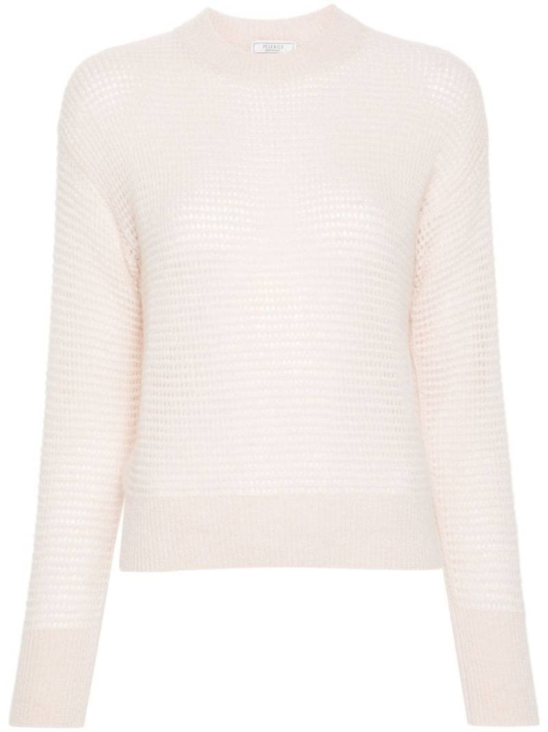 Peserico open-knit jumper - Pink von Peserico