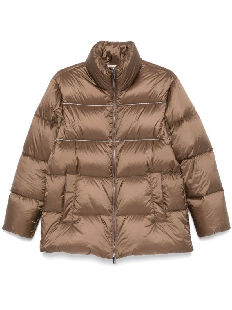 Peserico padded coat - Brown von Peserico