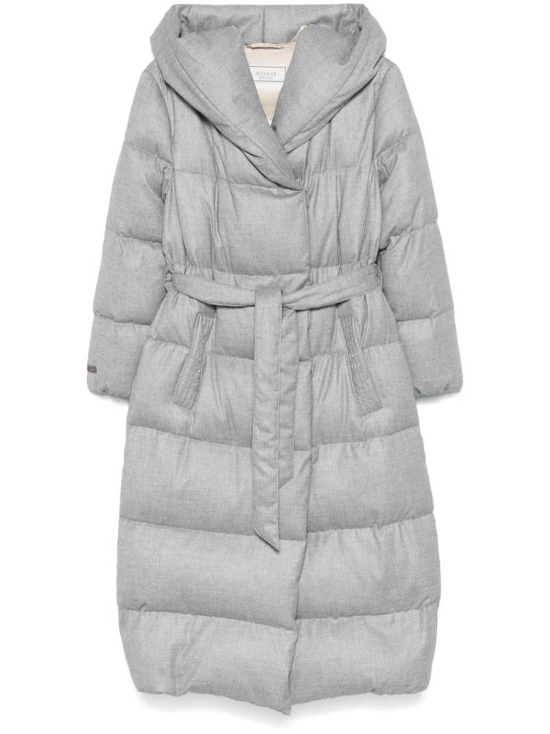 Peserico padded coat - Grey von Peserico