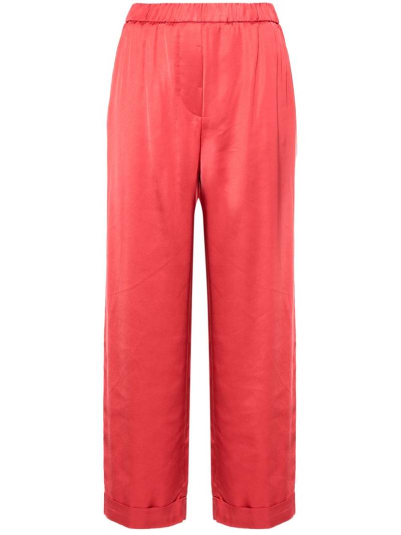 Peserico palazzo trousers - Red von Peserico