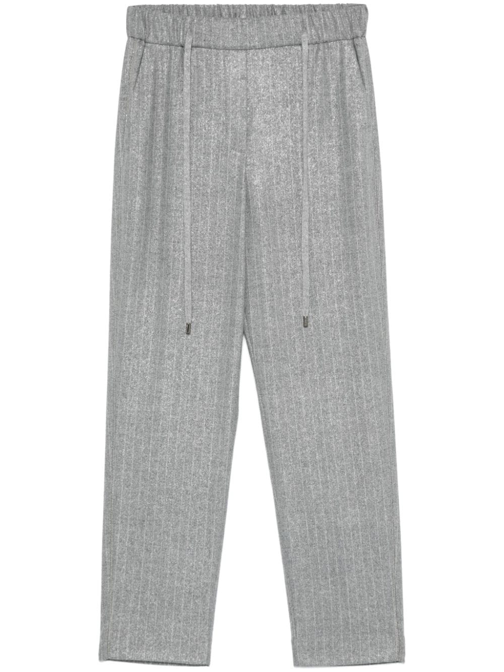 Peserico pinstriped trousers - Grey von Peserico