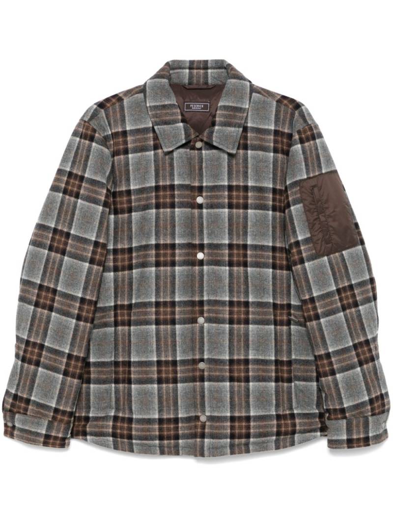 Peserico plaid-check jacket - Brown von Peserico