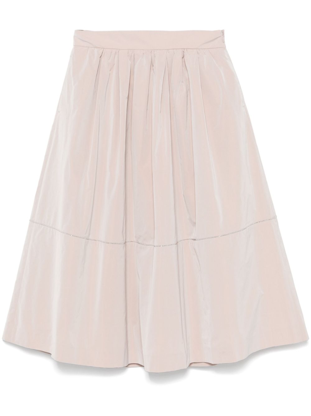 Peserico pleated midi skirt - Neutrals von Peserico