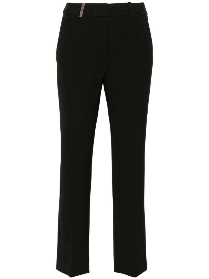 Peserico pressed-crease trousers - Black von Peserico