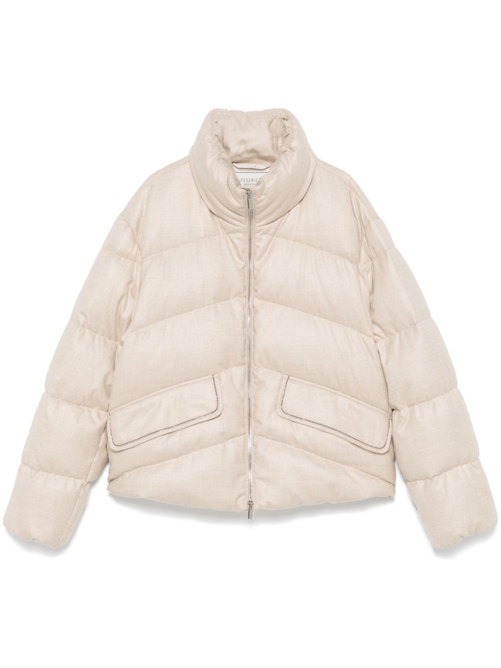 Peserico quilted puffer jacket - Neutrals von Peserico