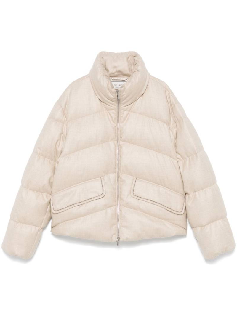 Peserico quilted puffer jacket - Neutrals von Peserico