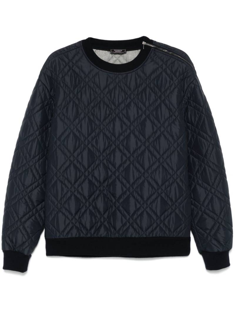 Peserico quilted sweatshirt - Blue von Peserico