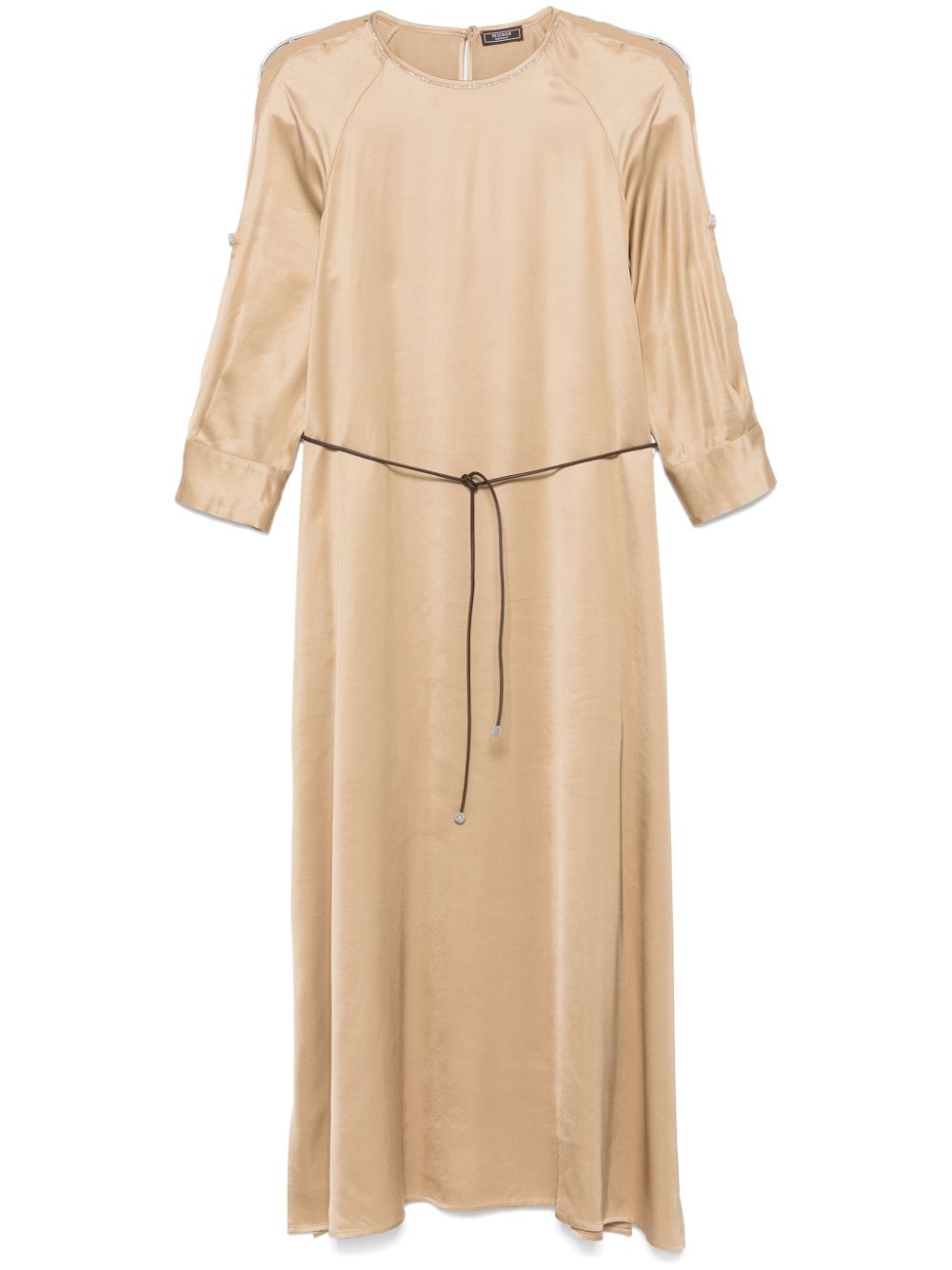 Peserico satin maxi dress - Neutrals von Peserico