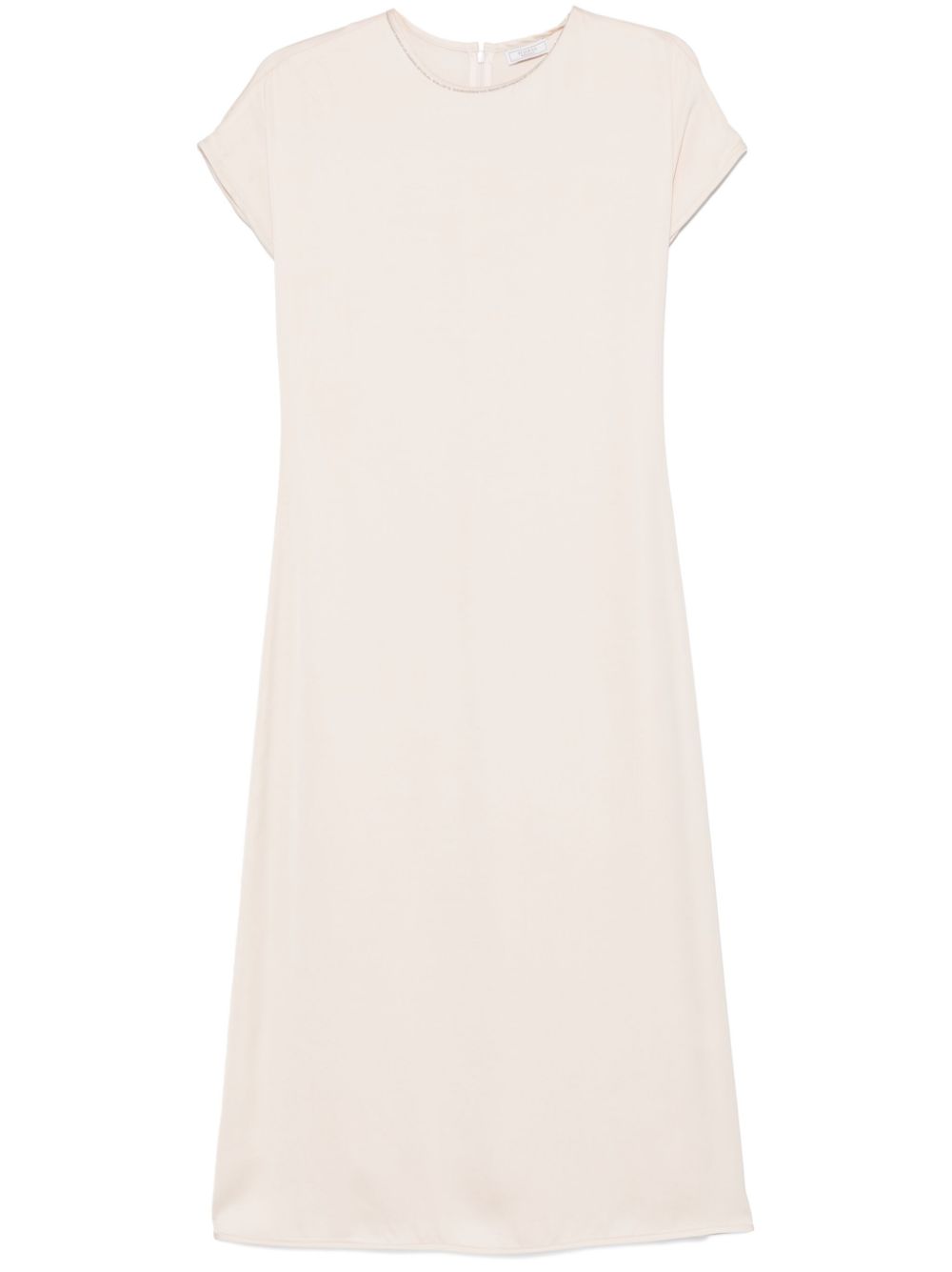 Peserico satin midi dress - Neutrals von Peserico