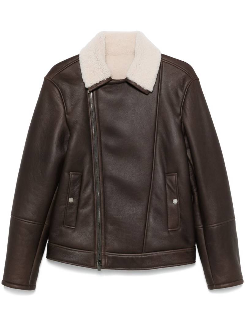 Peserico shearling jacket - Brown von Peserico