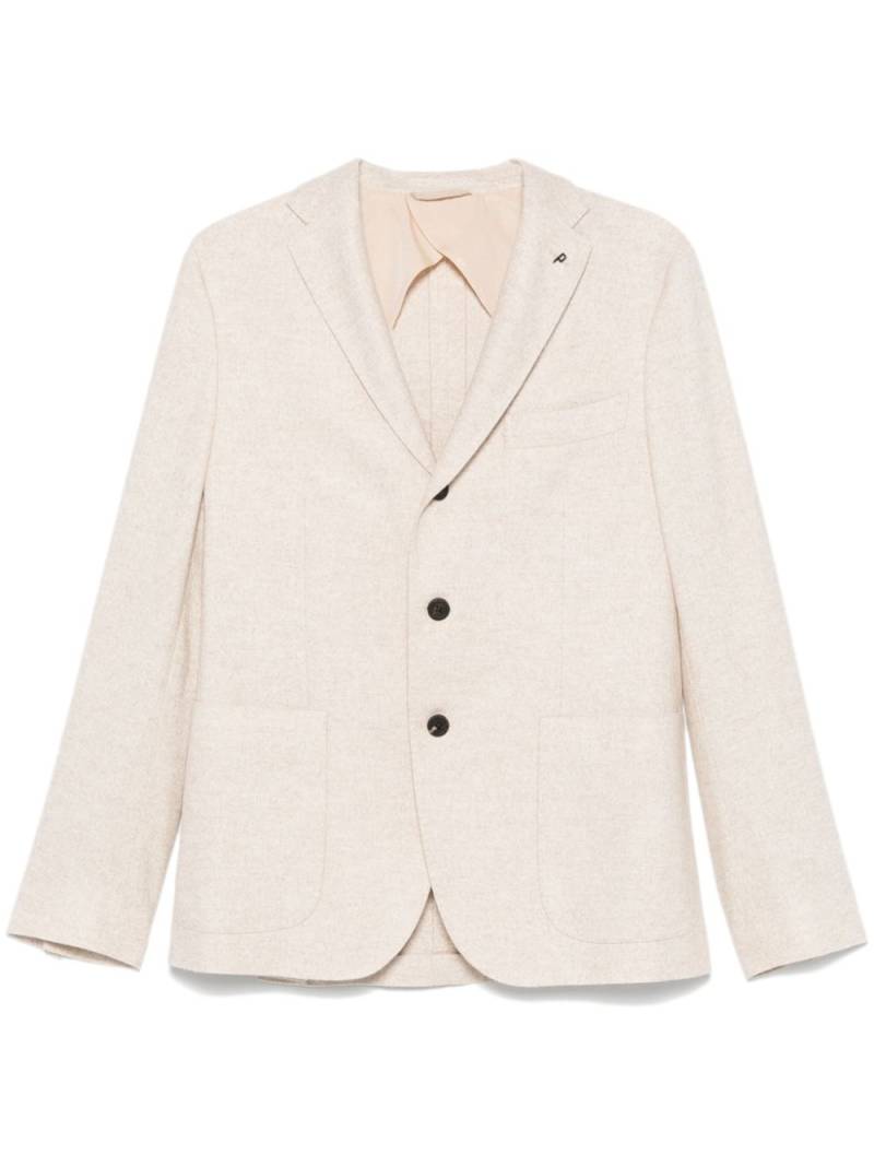 Peserico single-breasted blazer - Neutrals von Peserico