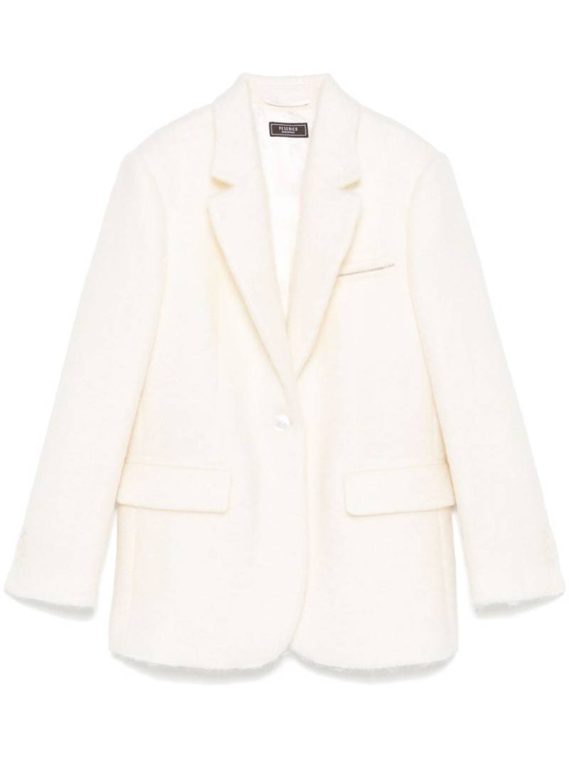 Peserico single-breasted blazer - White von Peserico