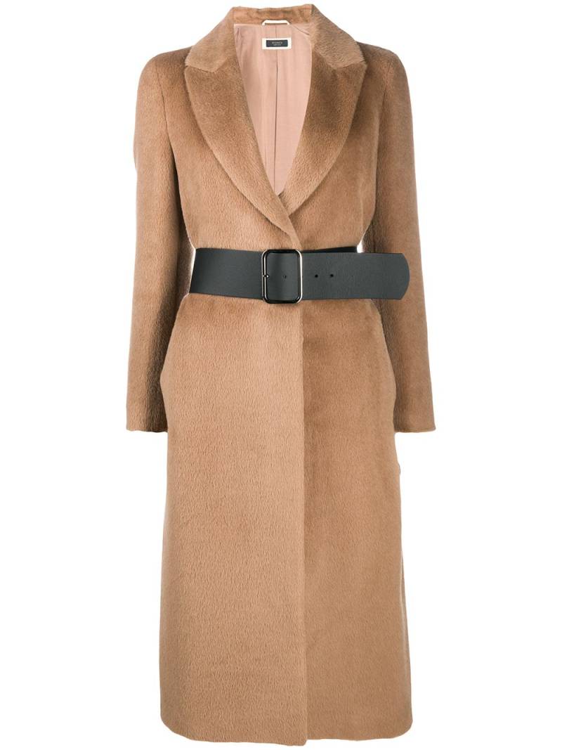 Peserico single breasted coat - Brown von Peserico