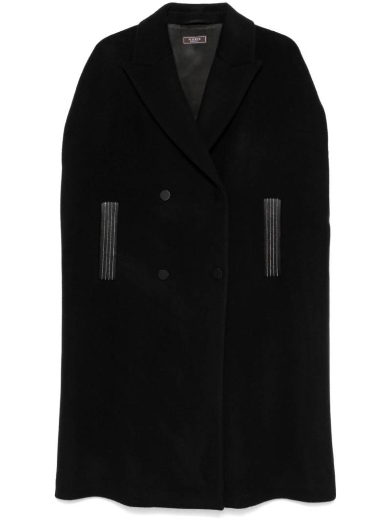 Peserico sleeveless coat - Black von Peserico