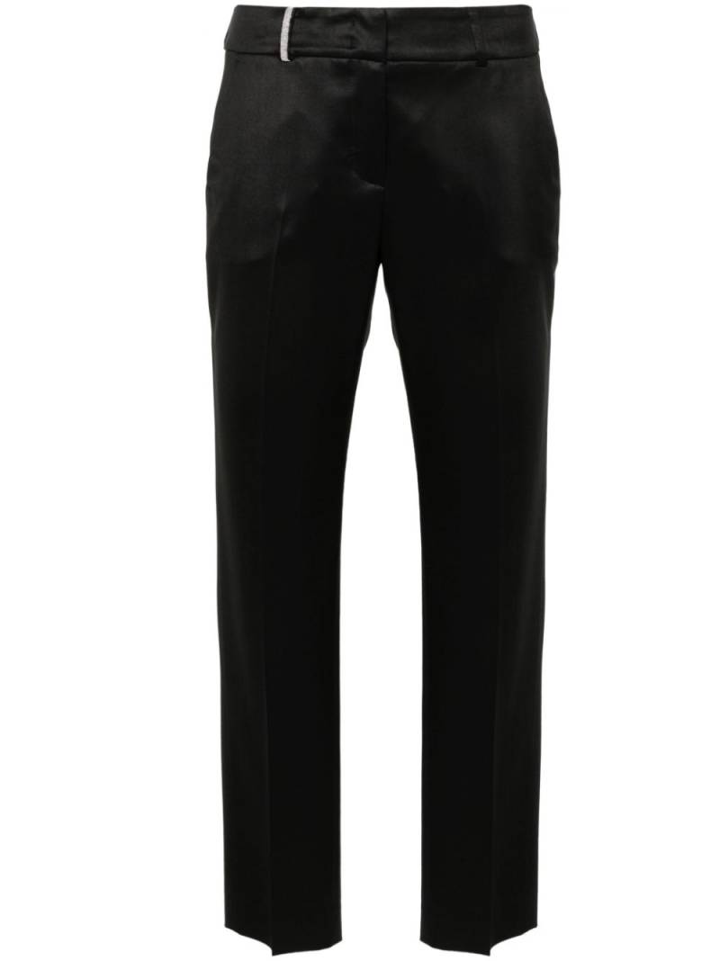 Peserico slim-fit trousers - Black von Peserico