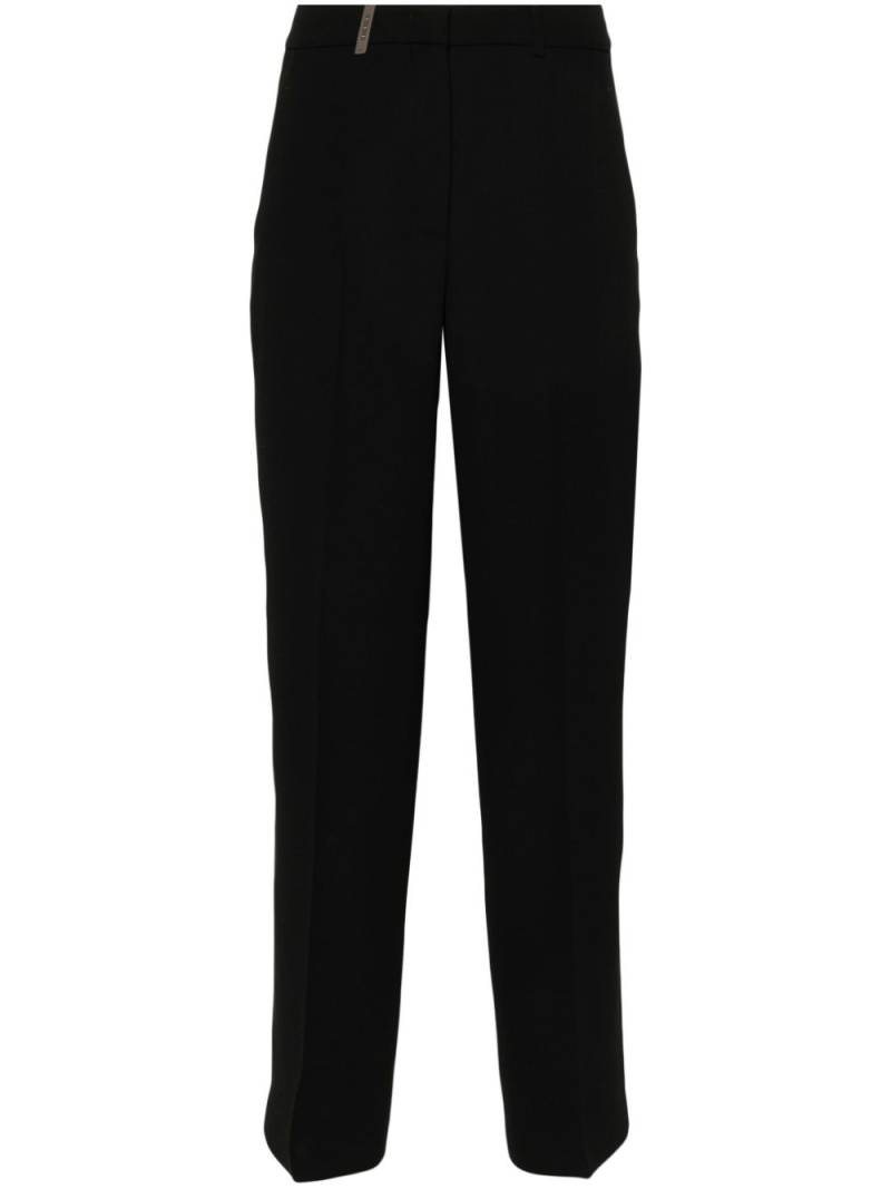 Peserico straight-leg tailored trousers - Black von Peserico