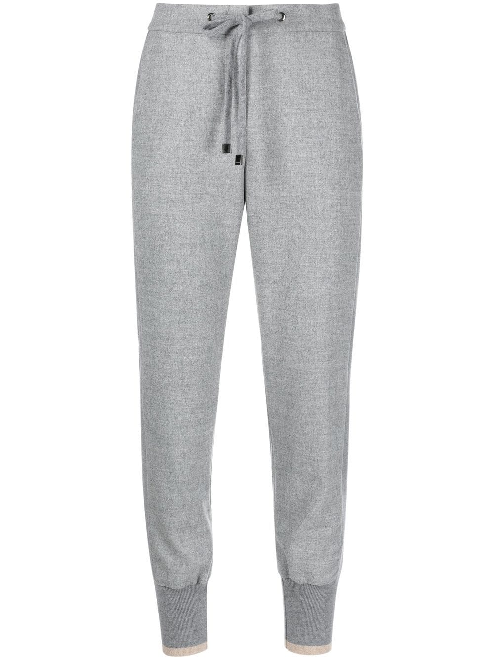 Peserico stripe-detail track pants - Grey von Peserico