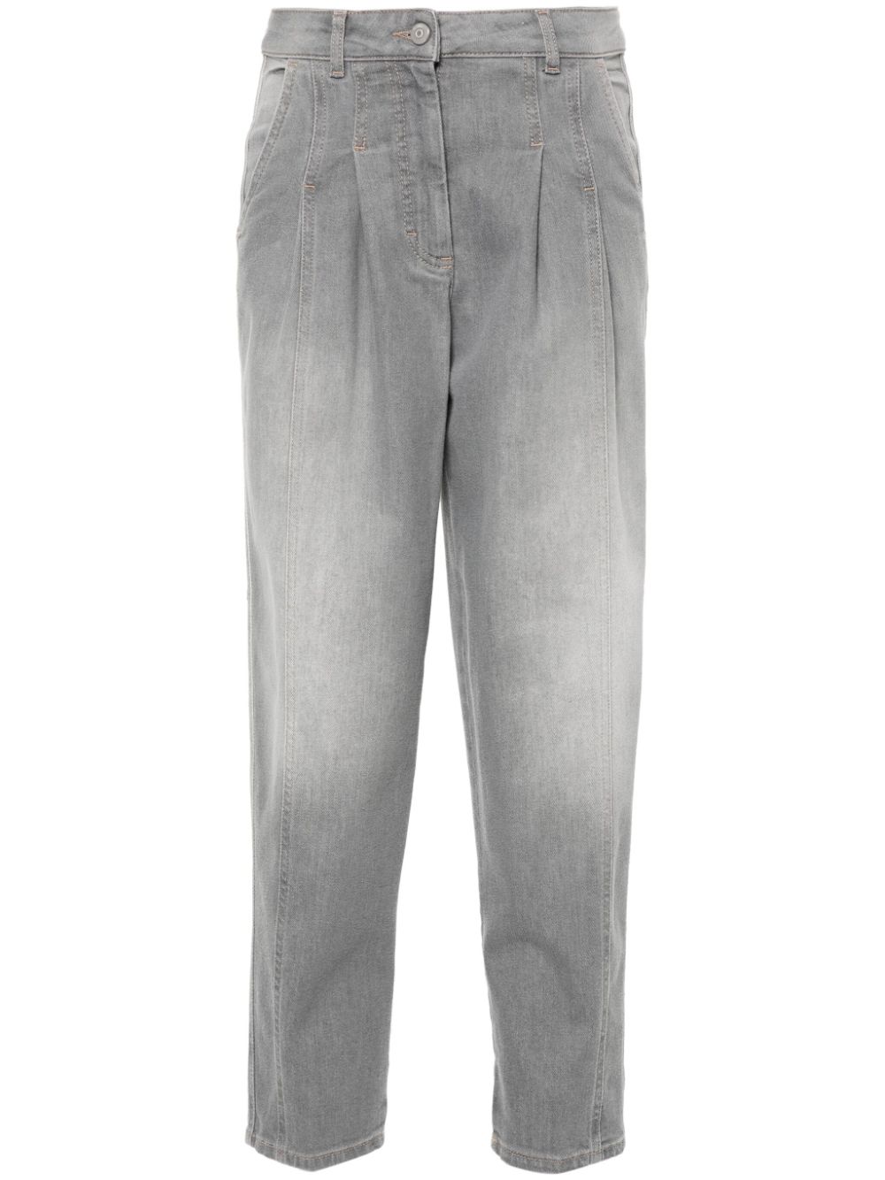 Peserico tapered-leg jeans - Grey von Peserico