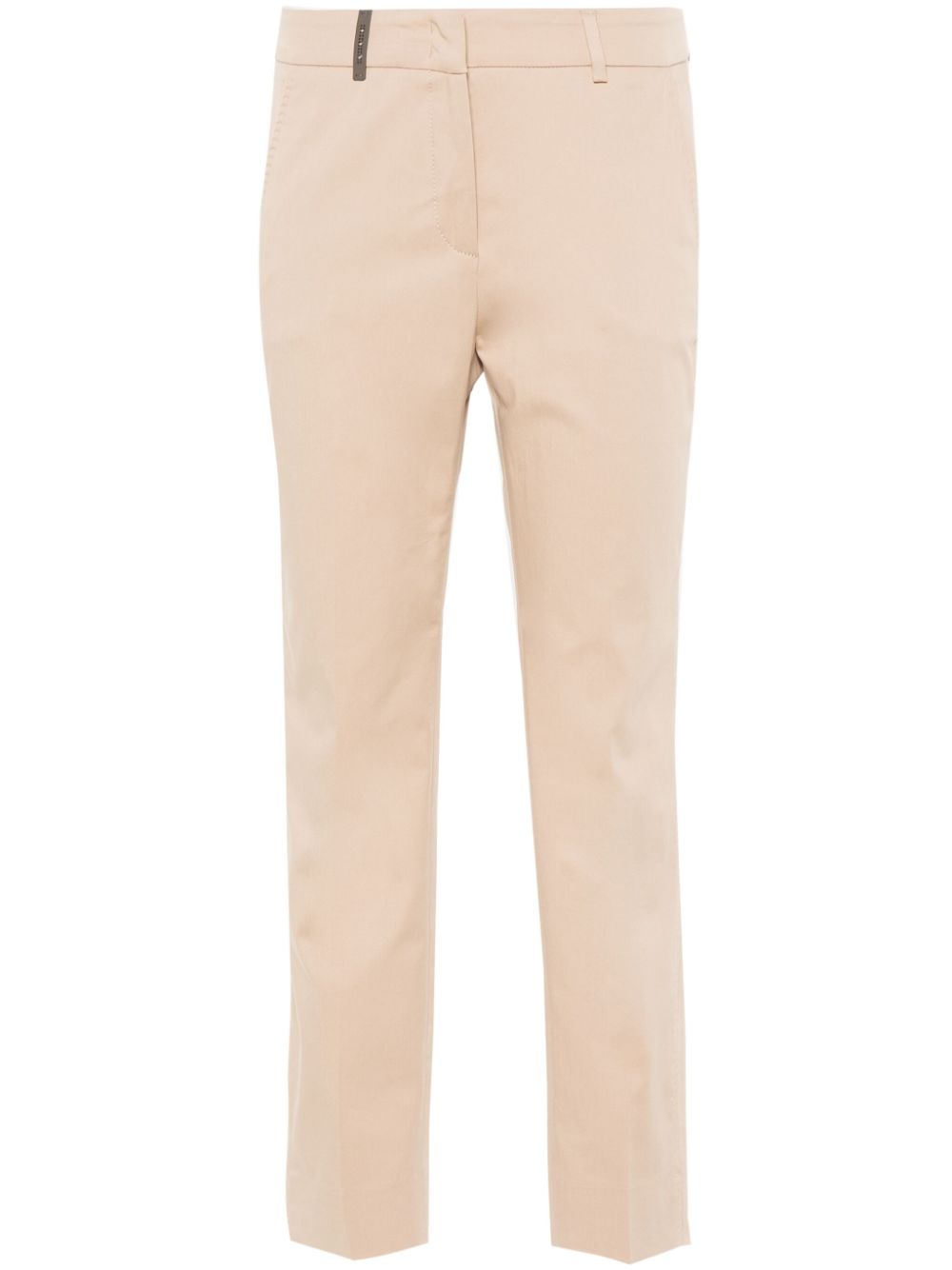 Peserico tapered-leg tailored trousers - Neutrals von Peserico