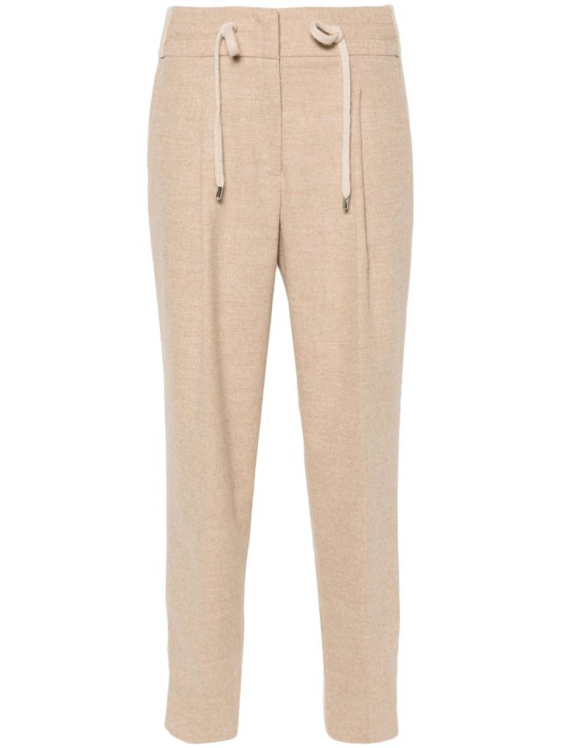 Peserico tapered trousers - Neutrals von Peserico