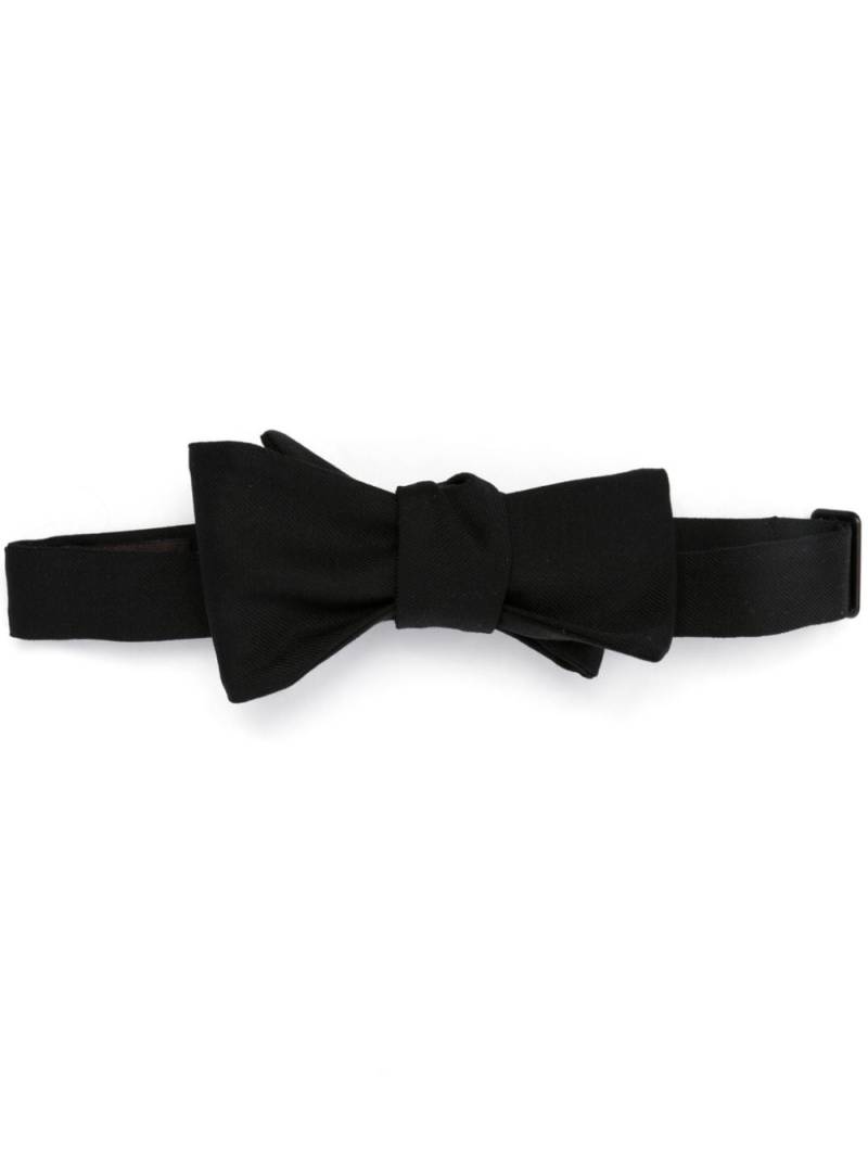 Peserico virgin-wool bow tie - Black von Peserico