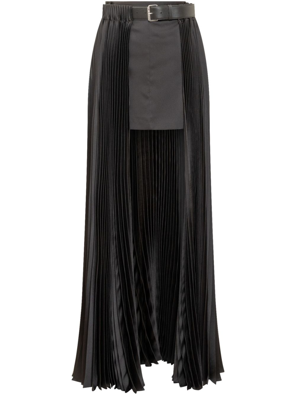 Peter Do belted pleated skirt - Black von Peter Do