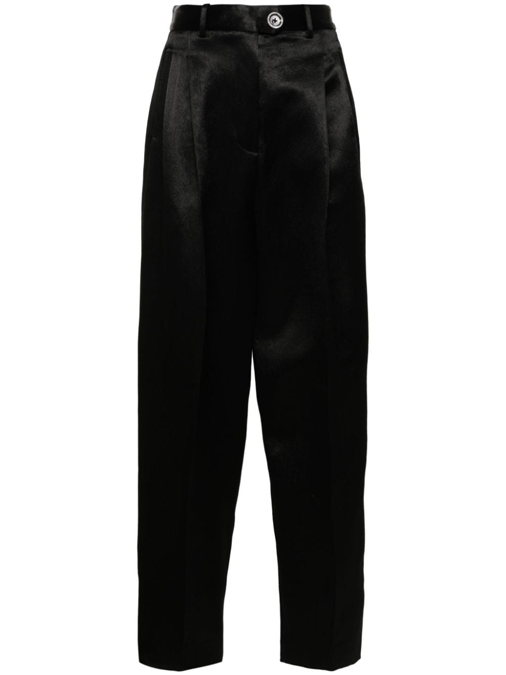 Peter Do high-waist tapered trousers - Black von Peter Do