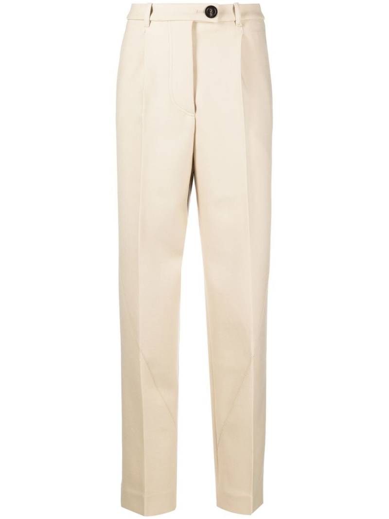 Peter Do high-waisted tailored trousers - Neutrals von Peter Do