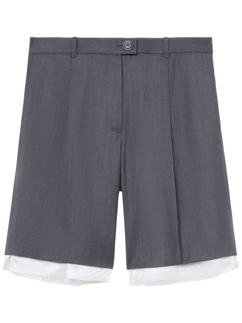 Peter Do virgin wool shorts - Grey von Peter Do