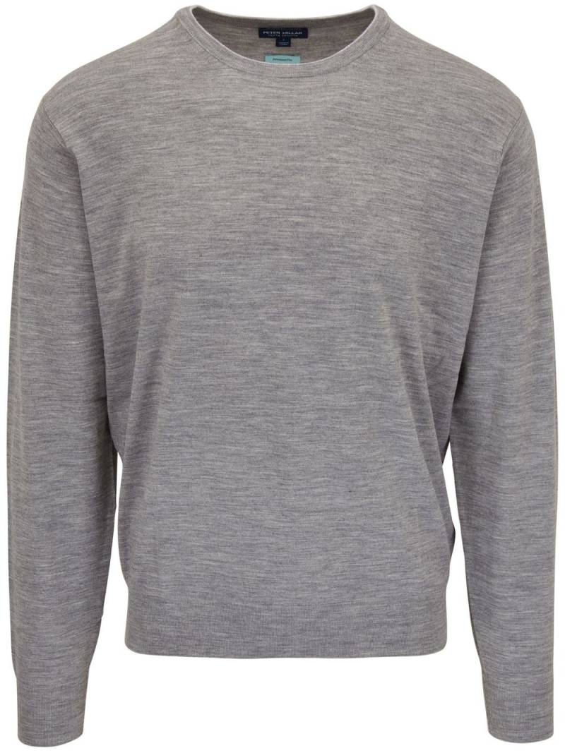 Peter Millar crew-neck knit jumper - Grey von Peter Millar