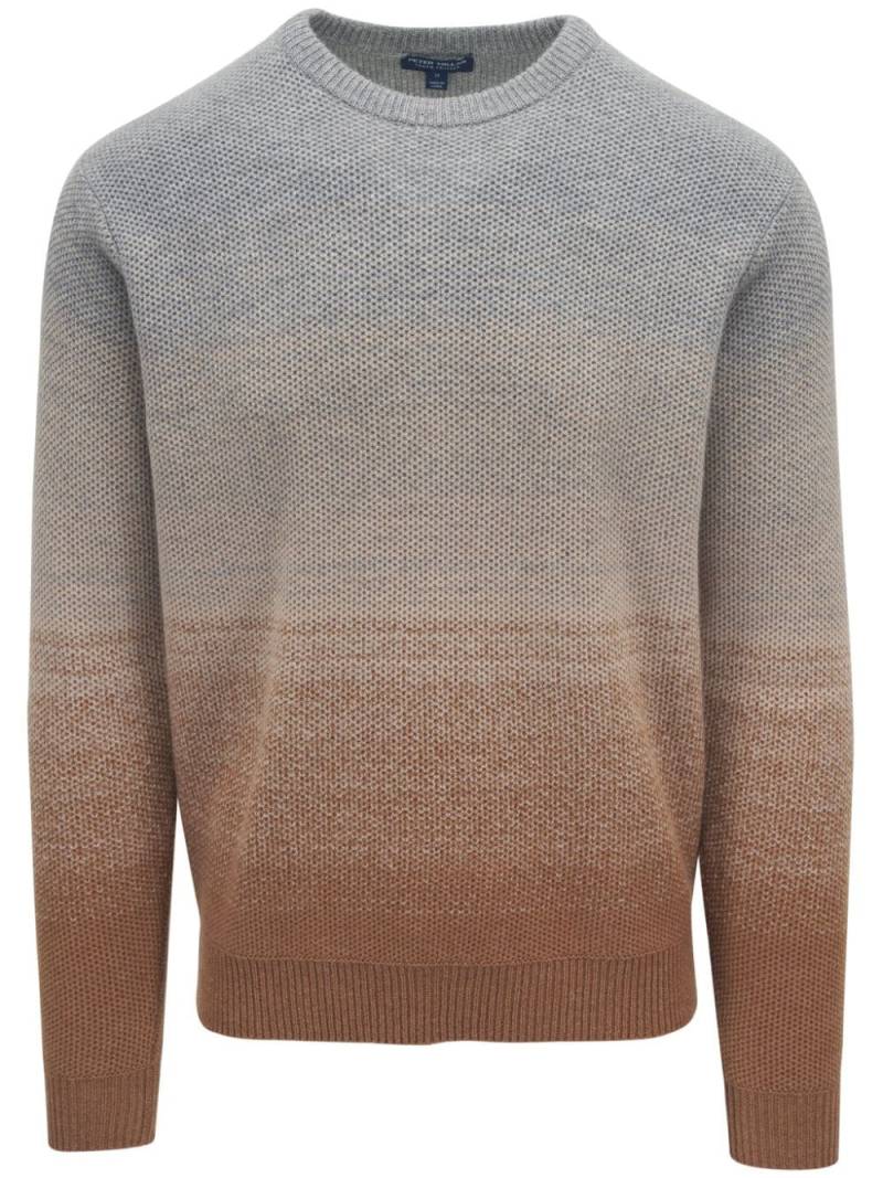 Peter Millar ombré cashmere jumper - Brown von Peter Millar