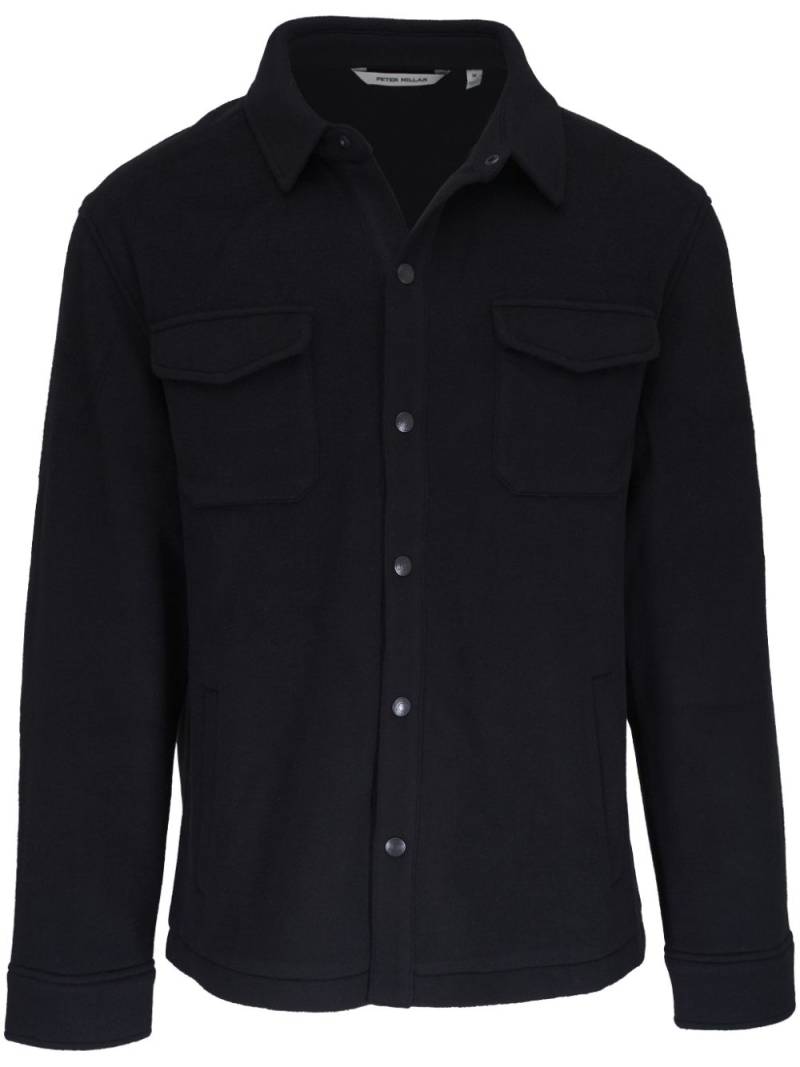 Peter Millar wool shirt - Black von Peter Millar