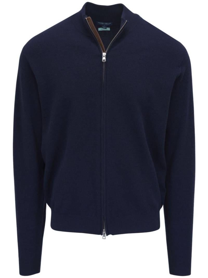 Peter Millar zipped cardigan - Blue von Peter Millar