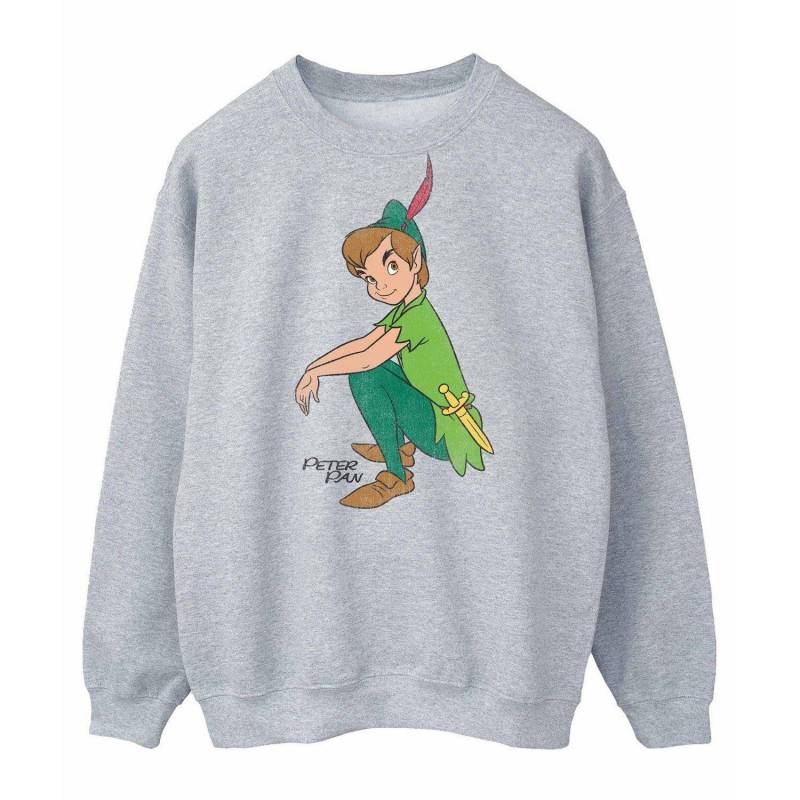 Classic Sweatshirt Herren Grau XXL von Peter Pan