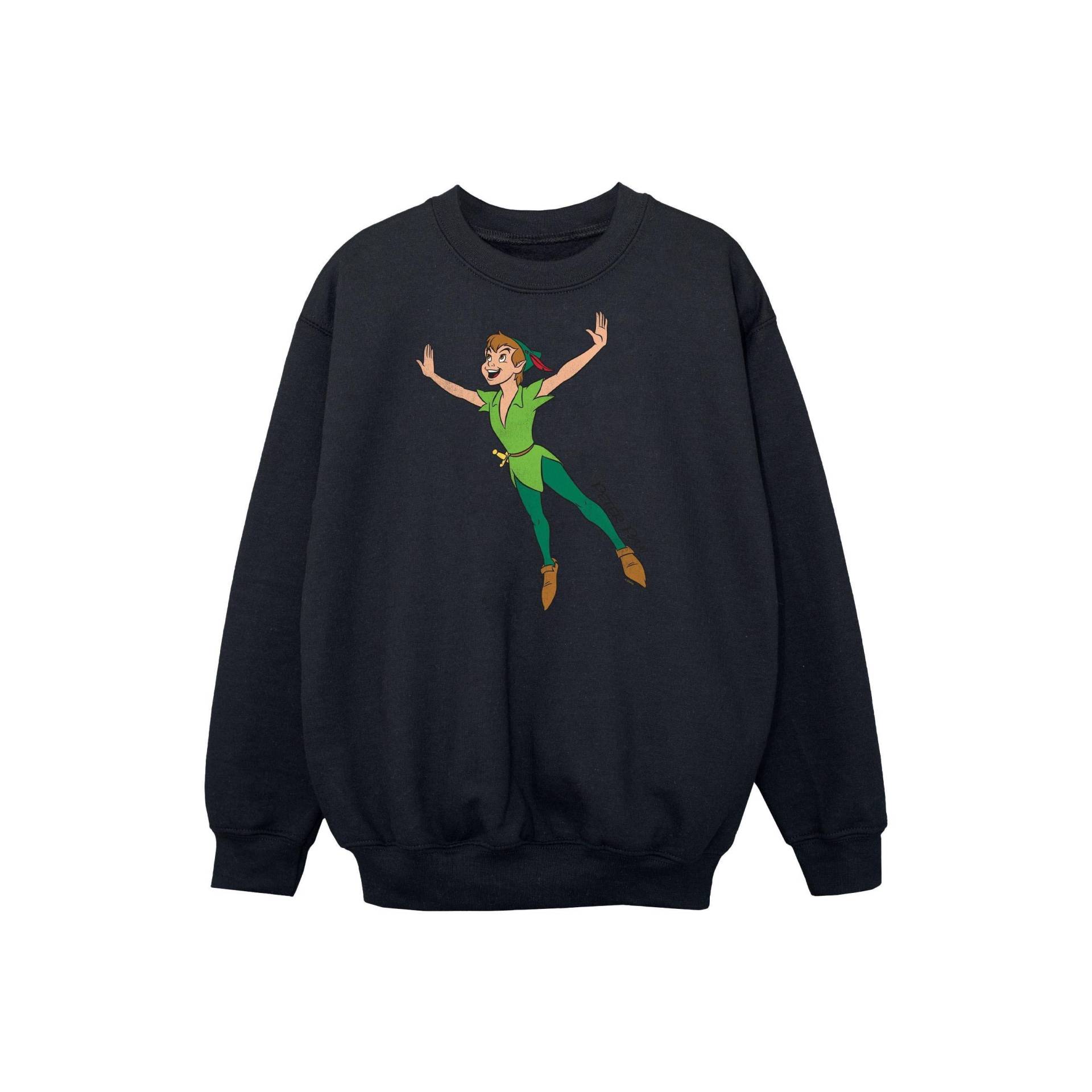 Peter Pan - Classic Sweatshirt, 128, Schwarz von Peter Pan