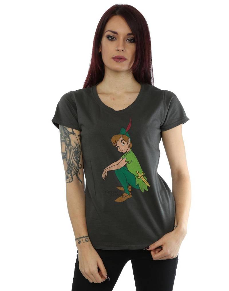 Peter Pan - Classic TShirt, für Damen, Taubengrau, Größe S von Peter Pan