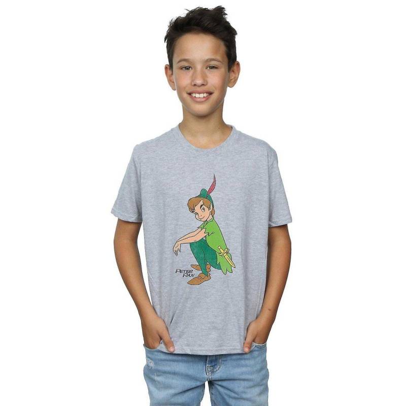 Classic Tshirt Jungen Grau 140/146 von Peter Pan