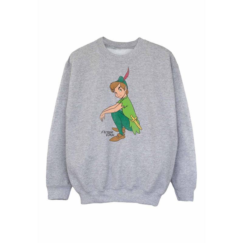 Sweatshirt Jungen Grau 128 von Peter Pan