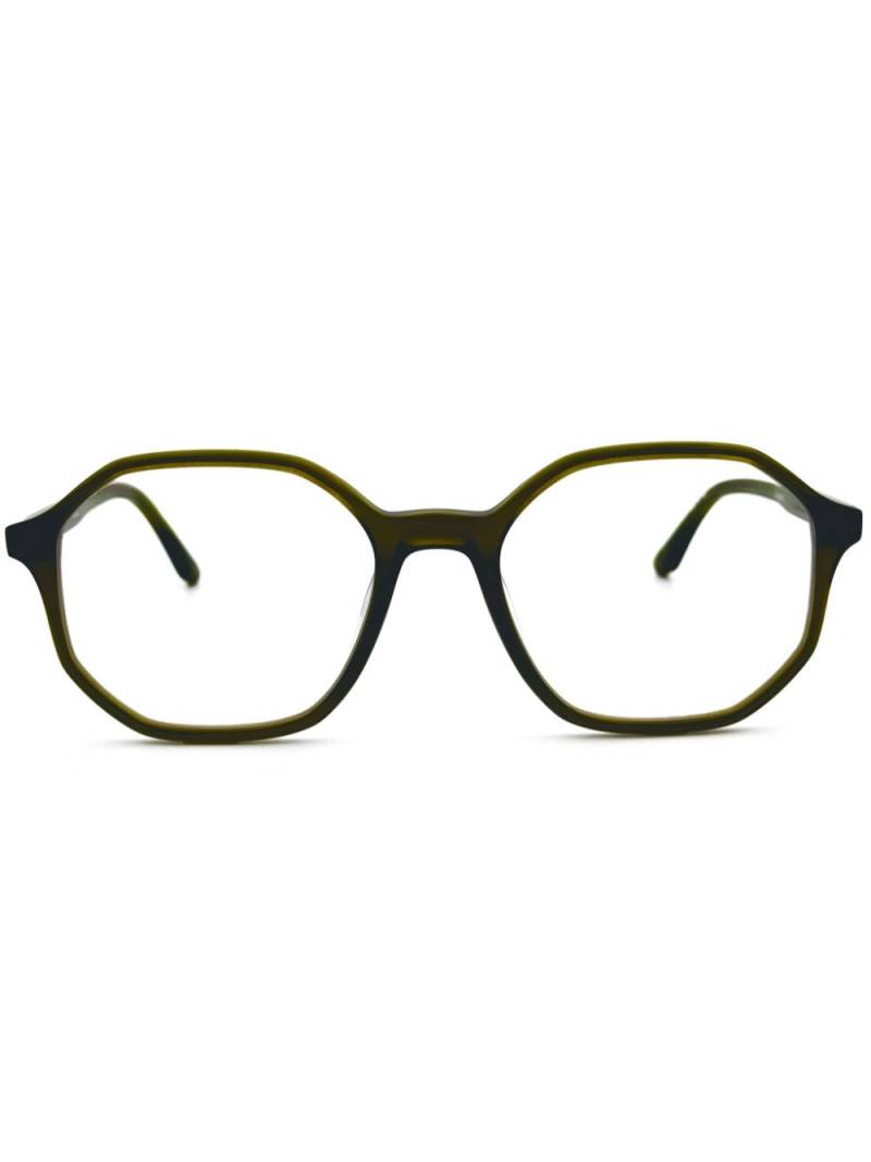 Peter & May Walk Georgia Saguaro hexagon-frame glasses - Green von Peter & May Walk