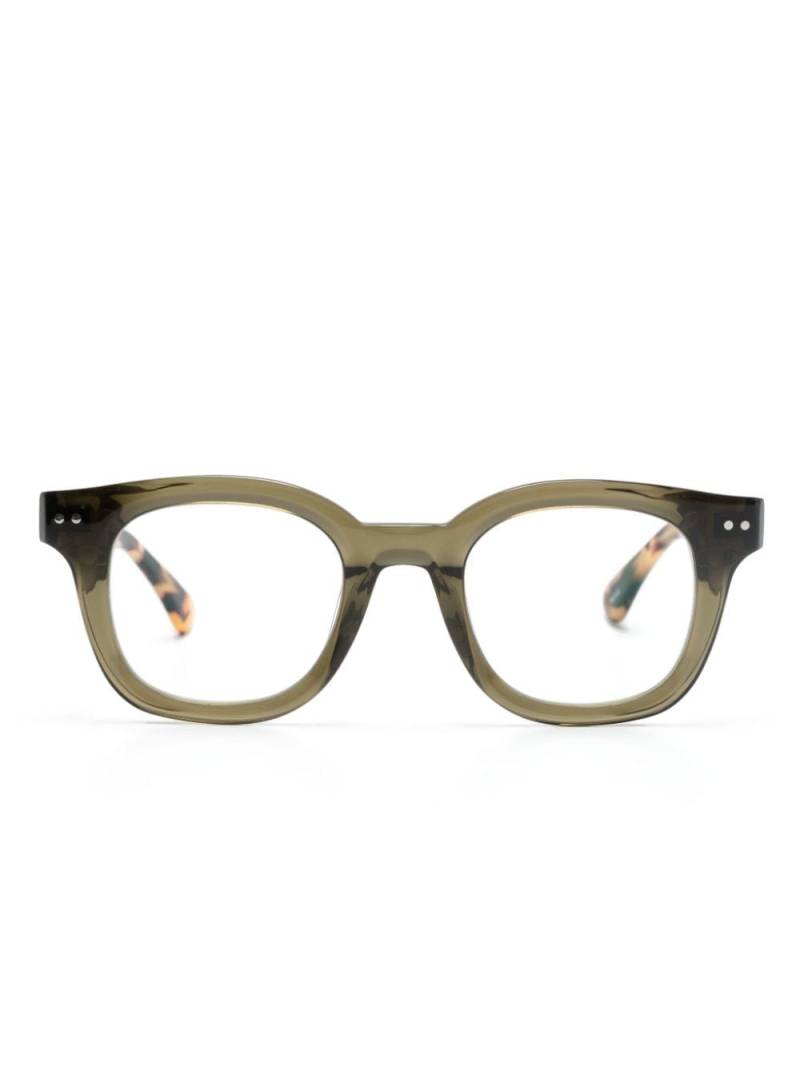 Peter & May Walk Lily Of The Valley square-frame glasses - Green von Peter & May Walk