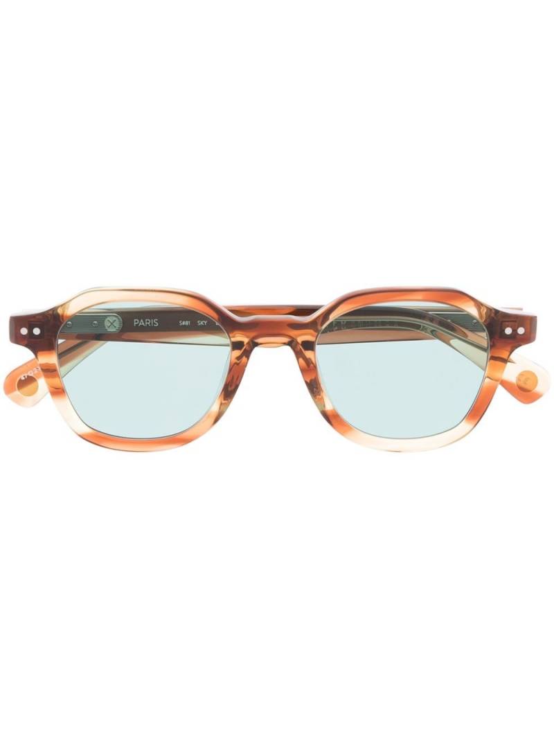 Peter & May Walk Sky square-frame sunglasses - Brown von Peter & May Walk