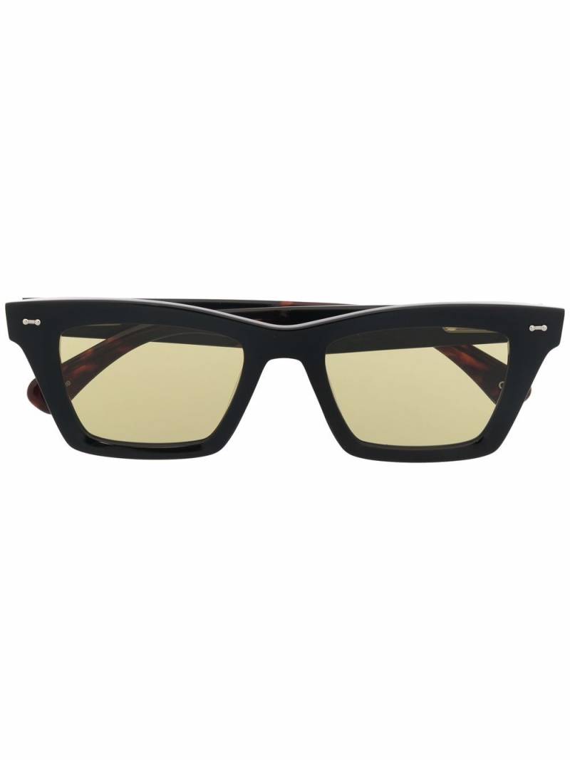 Peter & May Walk rectangular-frame sunglasses - Black von Peter & May Walk