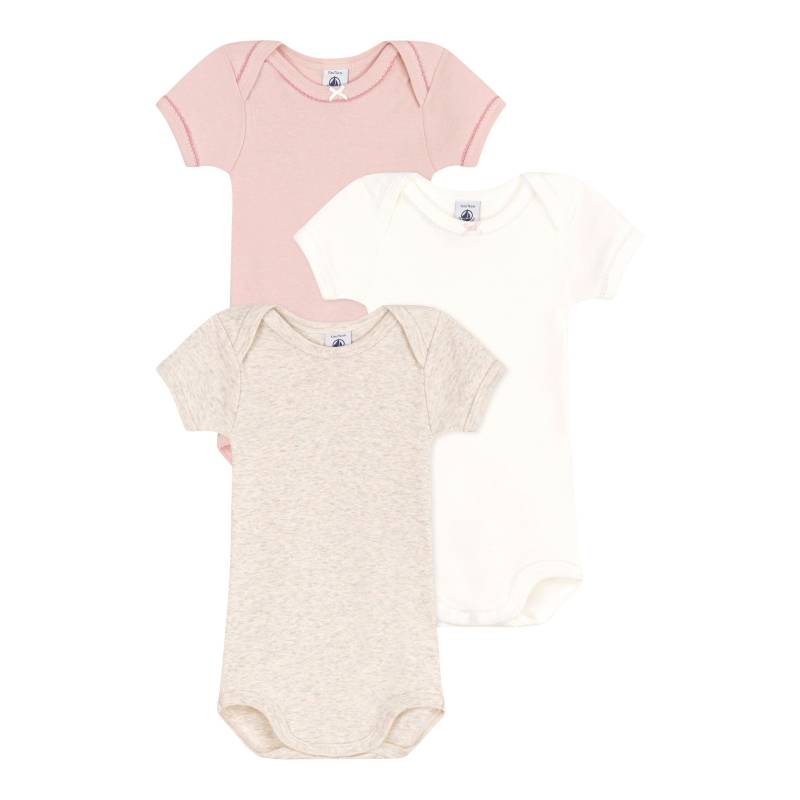 3er-Pack Bodys kurzarm von Petit Bateau