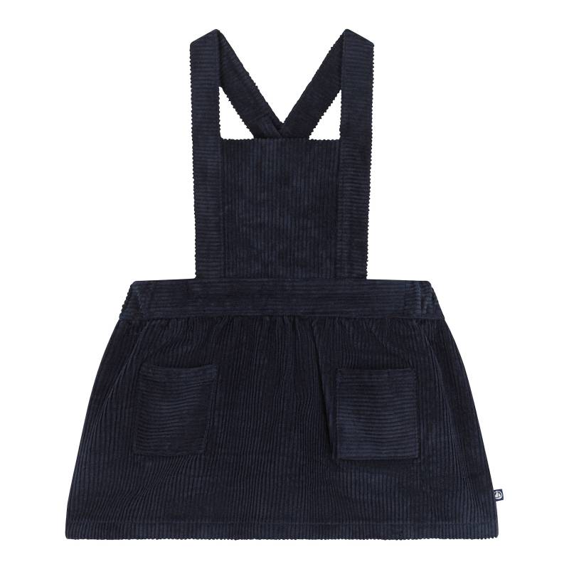 Cord-Latzkleid von Petit Bateau