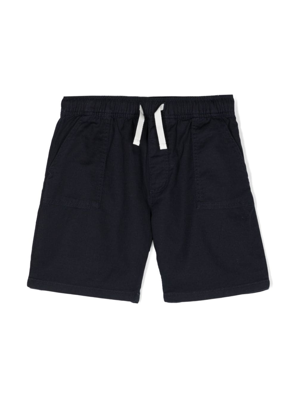 Petit Bateau drawstring cotton-blend shorts - Blue von Petit Bateau